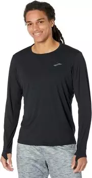 Рубашка Brooks Atmosphere Long Sleeve, черный