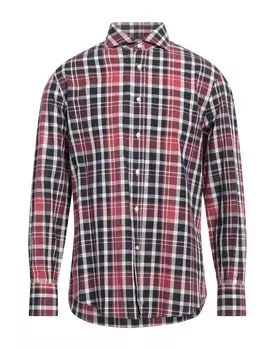 Рубашка Brunello Cucinelli, бордовый