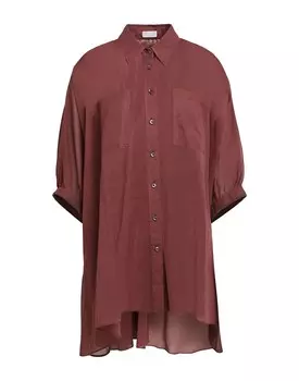 Рубашка Brunello Cucinelli, гранат