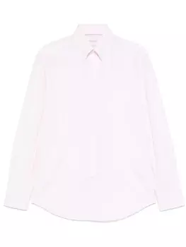 Рубашка Brunello Cucinelli из хлопка, розовый