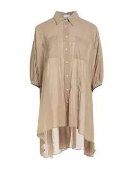 Рубашка Brunello Cucinelli, песочный