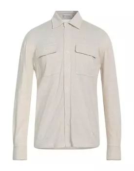 Рубашка Brunello Cucinelli, слоновая кость