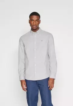 Рубашка BRUSHED GRINDLE SHIRT Tommy Jeans, серебристо-серый