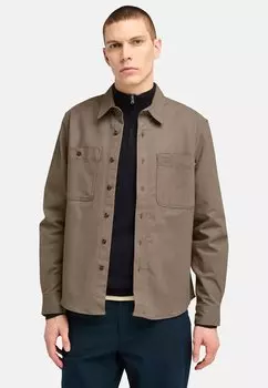 Рубашка BRUSHED TWILL OVER Timberland, коричневый