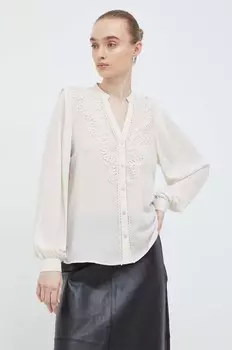 Рубашка Bruuns Bazaar, бежевый