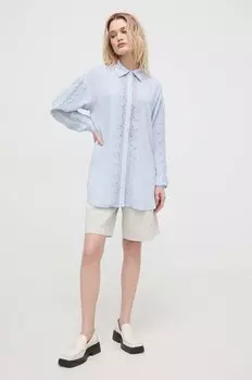 Рубашка Bruuns Bazaar, синий