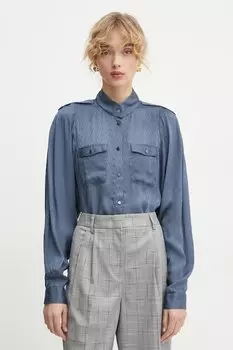 Рубашка Bruuns Bazaar, синий