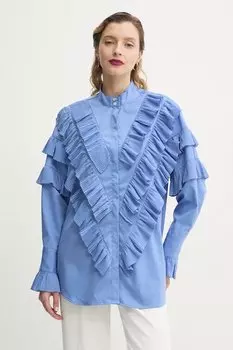 Рубашка Bruuns Bazaar, синий