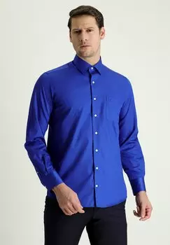 Рубашка BUEGELFREI-NON BRUSTTASCHE Kigili, цвет sax blue