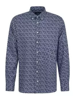 Рубашка Bugatti, цвет 390-marine
