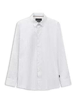 Рубашка Bugatti, цвет 550-flaschengrn