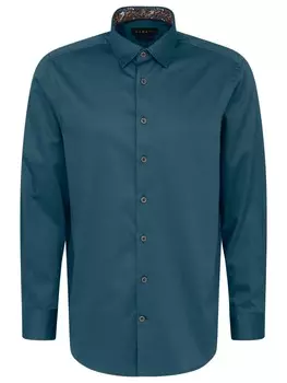 Рубашка Bugatti Freizeithemd 1:1 Arm, цвет petrol