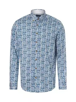 Рубашка Bugatti Freizeithemd, цвет marine mehrfarbig