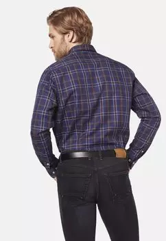 Рубашка bugatti, темно-синий