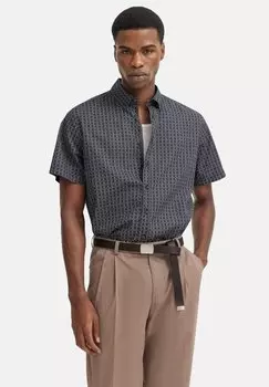 Рубашка bugatti, темно-синий