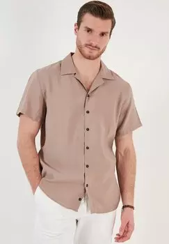 Рубашка Buratti, цвет camel