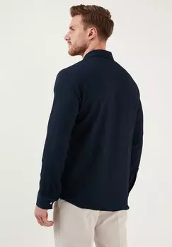 Рубашка Buratti, темно-синяя