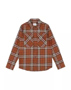 Рубашка Burberry, коричневый