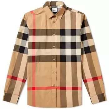 Рубашка Burberry Somerton Oversize Check Shirt