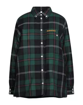Рубашка Burberry, темно-зеленый