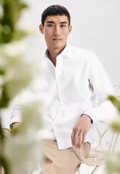 Рубашка BUSINESS SHAPED Seidensticker, белый