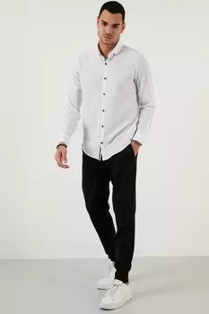 Рубашка BUTTON DOWN Buratti, цвет white