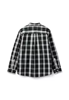 Рубашка BUTTON United Colors of Benetton, черный