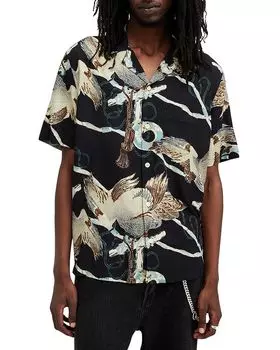 Рубашка Buzzard Camp ALLSAINTS, мультиколор