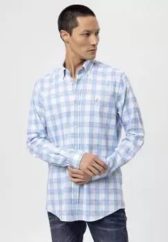 Рубашка By Diess Collection, цвет turquoise white