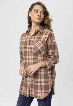 Рубашка By Diess Collection, коричневая