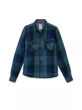 Рубашка By Diess Collection Regular fit Button Up, темно-синий