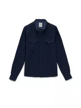 Рубашка By Diess Collection Regular fit Button Up, темно-синий