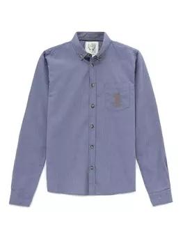 Рубашка By Diess Collection Regular fit Button Up, синий