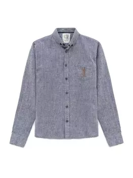 Рубашка By Diess Collection Regular fit Button Up, серый