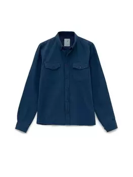 Рубашка By Diess Collection Regular fit Button Up, темно-синий