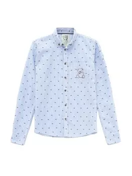 Рубашка By Diess Collection Regular fit Button Up, синий