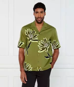 Рубашка c-lars-252 Relaxed fit Boss, зеленый