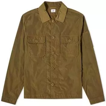 Рубашка C.P. Company Chrome-R Pocket Overshirt, цвет Ivy Green
