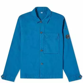 Рубашка C.P. Company Ottoman Shirt, цвет Ink Blue