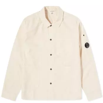 Рубашка C.P. Company Ottoman Workwear Shirt, цвет Pistachio Shell