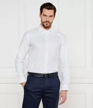 Рубашка c-roan-kent-c1-243 Slim fit Boss, белый