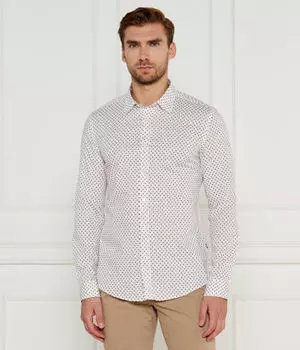 Рубашка c-roan-kent-c1-243 Slim fit Boss, белый