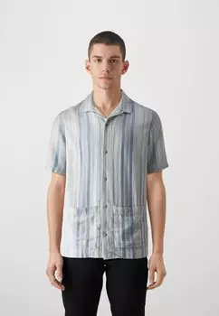 Рубашка CABANA GAP, цвет light blue/white