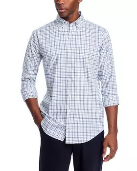 Рубашка Calgary Crown Lite Check Regular Fit Peter Millar, синий