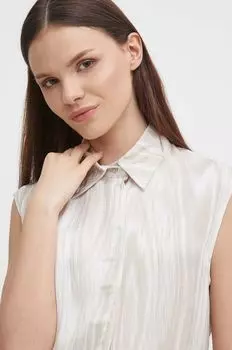 Рубашка Calvin Klein, бежевый