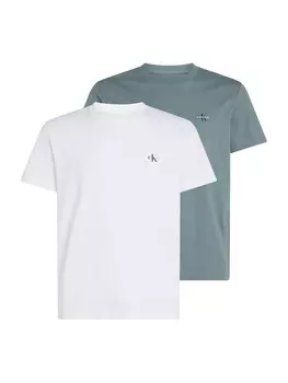 Рубашка Calvin Klein Jeans 2 PACK MONOGRAM T-SHIRT, белый