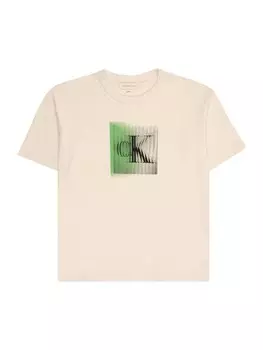 Рубашка Calvin Klein Jeans, бежевый