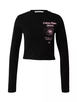 Рубашка Calvin Klein Jeans, черный