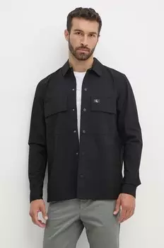 Рубашка Calvin Klein Jeans, черный