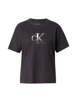 Рубашка Calvin Klein Jeans, черный